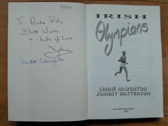 Irish Olympians - Signed Copy - 1992