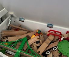 Wooden train set