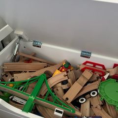 Wooden train set