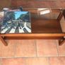 Myer mid century glass coffee table Image 4