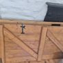 Wood doors 4 traditional Cottage Doors with Iron Hardware Image 3