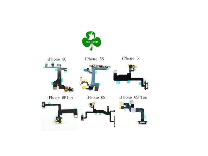 For iPhone 5S/5C/6/6 plus/6S/6S plus Power on/off Volume Buttons Flex Ribbon Cable Replacement