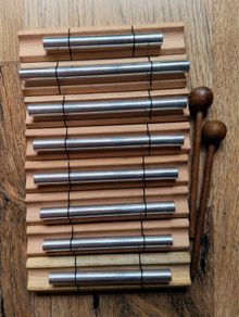 Tuned Energy Chime Chakra Set 8 Energy Chimes