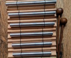 Tuned Energy Chime Chakra Set 8 Energy Chimes