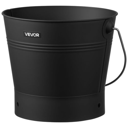 Fireplace Ash Bucket Set 9.8L with Lid