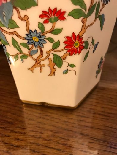 Vintage Large Aynsley Table Lamp