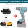 Adapter Converter DM18M Battery Adapter for DEWALT DCB200 DCB205 20V Lithium to MAKITA BL1830 Image 3