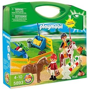 New:  Playmobil 5893 Pony Farm Carry Case
