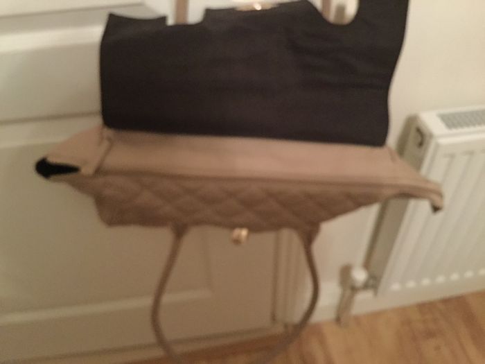 Bag nude studded bag