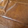Brown tan leather fabric Image 2