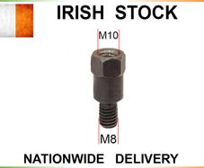 M10 to M8 Motorcycle Mirror Thread Adapter