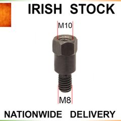 M10 to M8 Motorcycle Mirror Thread Adapter