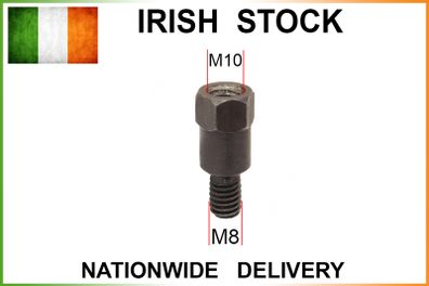 M10 to M8 Motorcycle Mirror Thread Adapter