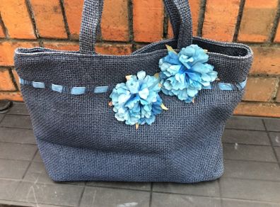 Summer straw bag