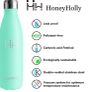 Stainless Steel Water Bottle, 750ML BPA Free Double Walled Vacuum, Insulated water bottle, 12 Hours Hot / 24 Hours Cold, Flask Water Bottle for Sports Reusable Leakproof, Metal Water Bottle Image 2