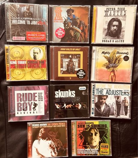 Mix of Reggae and Ska CDs