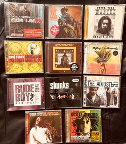 Mix of Reggae and Ska CDs