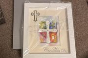 christening frame