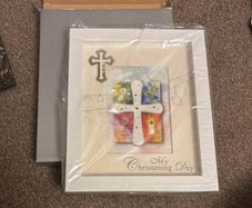christening frame