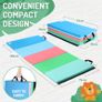 5-Panel Folding Gymnastics Tumbling Mat with Carrying Handles 195 x 75 x 2.8, Image 3