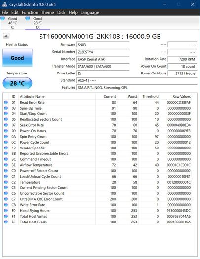 Seagate EXOS Enterprise 16TB