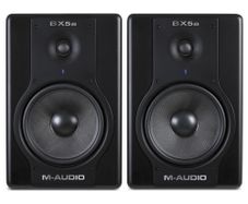 Pair of M-Audio Studiophile BX5a Deluxe active studio monitors