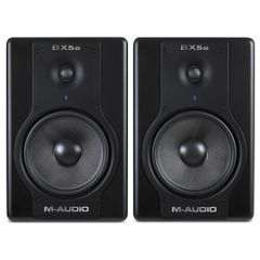 Pair of M-Audio Studiophile BX5a Deluxe active studio monitors