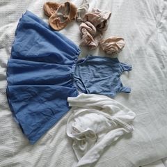 Blue ballet uniform