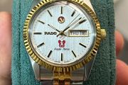 Rado Purple Horse Silver Dial  two-tone Automatic Men's Swiss Watch