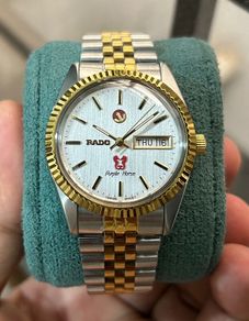 Rado Purple Horse Silver Dial  two-tone Automatic Men's Swiss Watch