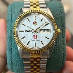 Rado Purple Horse Silver Dial  two-tone Automatic Men's Swiss Watch