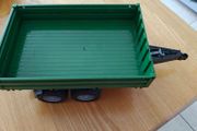 Bruder Tipping Trailer with Bales, Fence and Small Tractor.