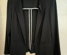 Black M&S suit jacket