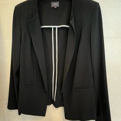 Black M&S suit jacket