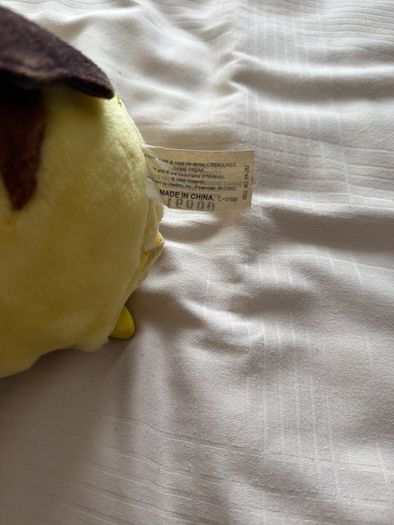 Vintage 1998 Hasbro Pikachu Plush Pokemon Nintendo Original Retro Soft Toy