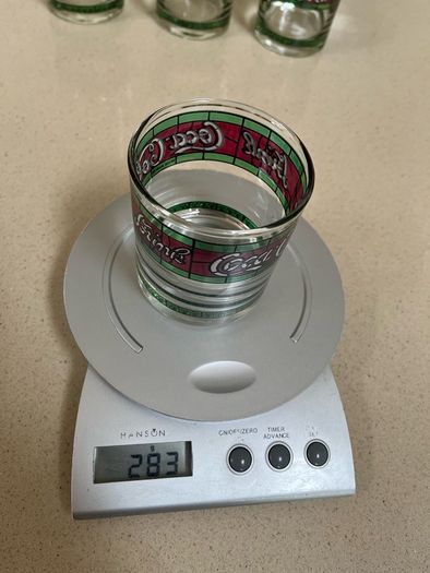 Coca Cola Glasses Set