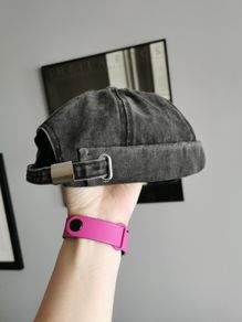 Vintage Docker Cap.One size.Brand new.Only black ones available