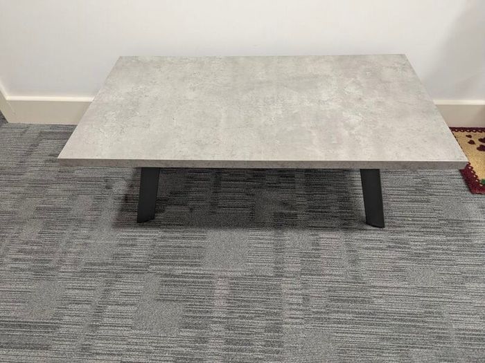 coffee table grey marble effect