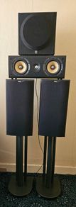 Denon AVR-1802 Receiver with B&W Speakers