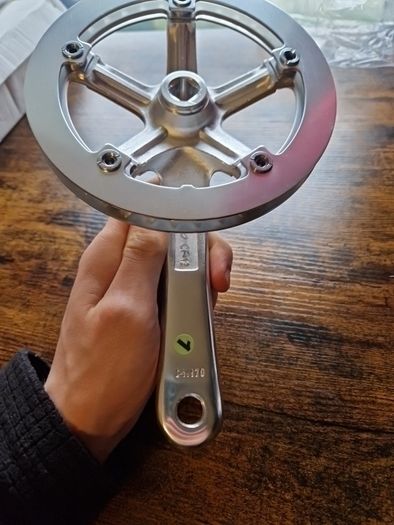 Crankset by Temple Cycles Bristol 170mm