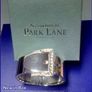 Ladies NEW Silver Chrome Hinged Belt Buckle Adjustable Bangle/ Bracelet By Park Lane Image 2