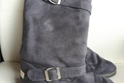 Grey and Black "SUSST" Boots.  Size 5/ Size 6