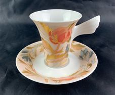 Vintage Rosenthal Mythos Demitasse Cup & Saucer