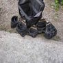 tough built rolling tool bag with various pouches Image 4