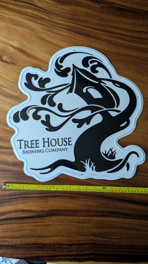 Tree House Beer Sign (metal)