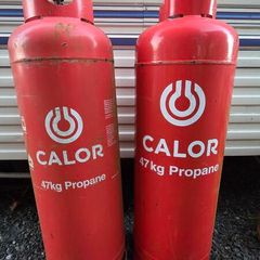 2 x 47kg Propane Gas Cylinders - Suitable for Home, Mobile Home Heating