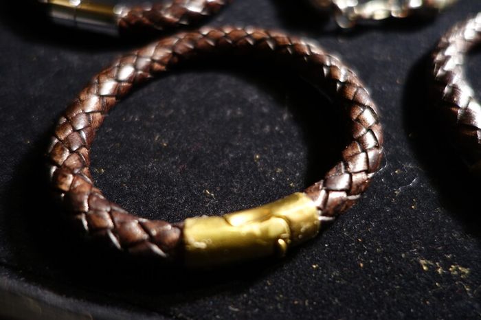 Selection of Mens Leather bracelets