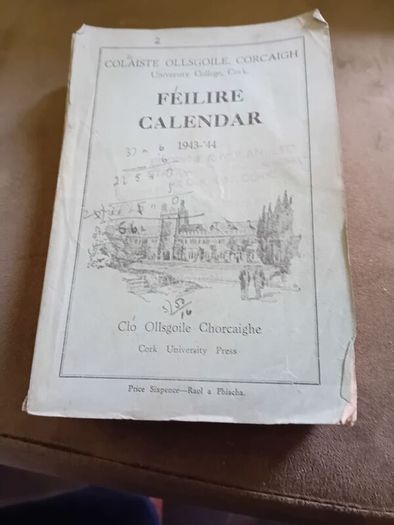Ucc Feilire Calendar  1943/44