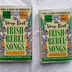 Rare Double Cassette: Irish Rebel Songs (postage included)