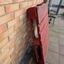 Free: Red Wooden Pallet (Great for DIY / Garden Projects) Image 2